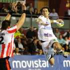 Fede Vieyra también deslizó que quiere continuar en el Abanca Ademar más allá de la próxima temporada. SECUNDINO PÉREZ