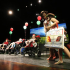 Imagen de un desfile de moda infantil