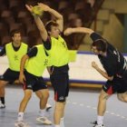 Varios ademaristas en el entrenamiento del grupo
