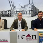 Laura Vázquez (Rollers In Line León), José María López Benito y Julio Anel (CD Leitariegos)