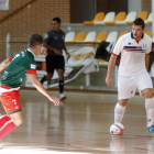 Corral materializó el único gol del equipo trepalense. FERNANDO OTERO