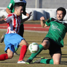 El equipo rojiblanco sufrió en exceso para imponerse al palentino. L. DE LA MATA