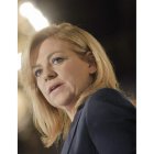 La candidata del PSOE a las europeas, Elena Valenciano.