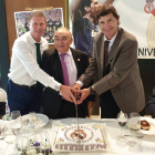 Los asistentes celebraron el Mundialito. R. ARIAS