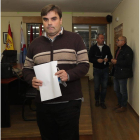 El alcalde de Cacabelos, Sergio Álvarez, en una foto reciente. AFB