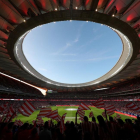 El esdio del Atlético de Madrid Wanda Metropolitano.