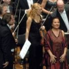 Carmen Linares durante el concierto de anoche en el Auditorio