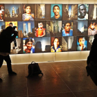 Detalle de una de las obras de la exposición ‘Todos los tonos de la rabia’, que puede verse actualmente en el Musac. RAMIRO