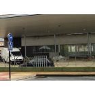 Aspecto que presentan las obras de la estación de autobuses. CEBRONES