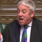 John Bercow, el portavoz del parlamento británico.