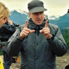 El cineasta David Lynch, durante el rodaje de la serie 'Twin Peaks'.