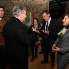 El jefe del Servicio Territorial de Agricultura con vocales de Autóctona y Bierzo Export Wine.