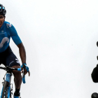 Nairo Quintana se dispone a ganar la 17ª etapa del Tour. /