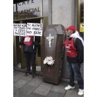 Una de las últimas manifestaciones de los trabajadores.