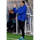 Paulino pide a sus jugadores tres puntos que pueden ser los de la salvación. MARCIANO PÉREZ