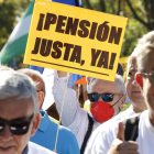 Imagen de la manifestación en Madrid de este fin de semana. CHEMA MOYA