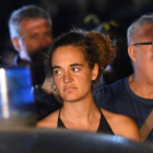 Carola Rackete, capitana del Sea Watch 3, detenida en Lampedusa.