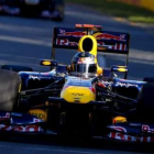 Vettel, de Red Bull, en el Gran Premio de Australia.