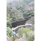 La presa de San Facundo, días después del derrame.