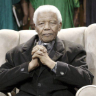 El expresidente sudafricano Nelson Mandela.