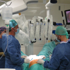 Una intervención con el robot Da Vinci X. hOSPITAL SAN JUAN DE DIOS