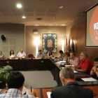 Momento de la celebración de la asamblea constituyente de la Cumbre Social de la Comunidad.