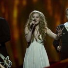 Emmelie de Forest, ganadora del último festival de Eurovisión.