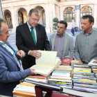 Antonio Silván y Pedro Llamas inauguraron la feria