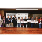 El alcalde repartió lo recaudado en la Récord Guinness de corte de cecina.