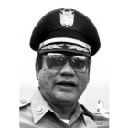 Manuel Antonio Noriega en 1985, cuando era dictador de Panamá