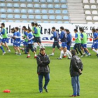 La plantilla blanquiazul regresa esta mañana a los entrenamientos.