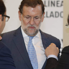 Juan Vicente Herrera plantó cara ayer públicamente a la política del Gobierno de Mariano Rajoy para con el sector minero