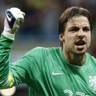 Tim Krul , el héroe de Holanda.