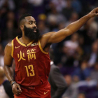 James Harden, durante su último partido.