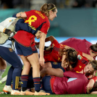 España disputará este domingo la final del Mundial femenino tras eliminar a Suecia. BRETT PHIBBS