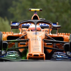 Stoffel Vandoome tampoco ha sido capaz de hacer correr al McLaren, hoy, en Spa.