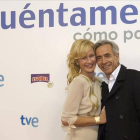 Imanol Arias y Ana Duato, en la presentación de la 14ª temporada de 'Cuéntame...'.