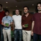 Los integrantes del grupo de folk Aira da Pedra, que actuarán el 23 de julio.