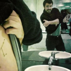 Alberto Garzón exhibe su tatuaje en Instagram.