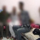 Imágenes de la Policía Nacional que ha detenido en Barcelona y Tarragona a 17 personas.
