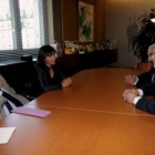 La teniente de alcalde de París, Anne Hidalgo, mantuvo un encuentro con el juez Garzón.