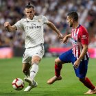 Bale, que se lesionó ante el Atlético de Madrid, no ha hecho olvidar a Cristiano. RODRIGO JIMÉNEZ