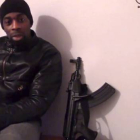 Amedy Coulibaly, en una captura de vídeo de grupos yihadistas.