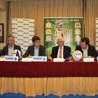 Rivero ejerció de padrino en la presentación del torneo leonés.