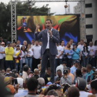 El presidente de Venezuela Juan Guaidó