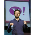 Foto de archivo de Jerry Yang en un acto de Yahoo en el Consumer Electronics Show (CES) de Las Vegas de 2008.