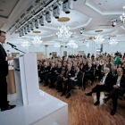 Artur Mas interviene en la inauguración del Fórum Empresarial Cataluña-Rusia.