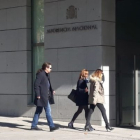 Pablo Iglesias llega a la Audiencia Nacional.