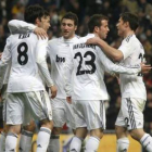 Ronaldo sí celebró el gol de Kaká, pero no el de Xabi Alonso.