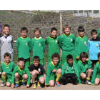 Formación del equipo de La Virgen del Camino que milita en la categoría benjamín.